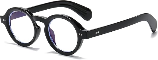 Round Frame Clear Lens Glasses