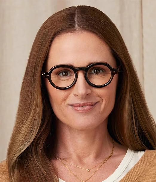 Round Frame Clear Lens Glasses