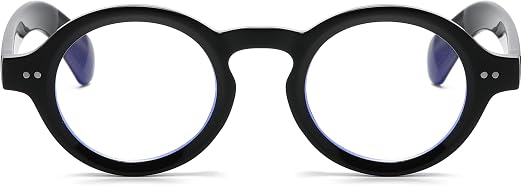 Round Frame Clear Lens Glasses