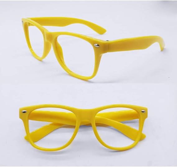 Kaptin 6 Pack Retro Kids Glasses