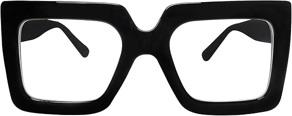 hoyuwak Oversized Square Blue Light Glasses