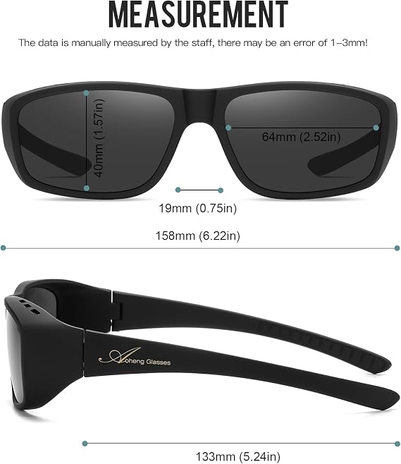 Nylon Polarized Fit Over Sunglasses