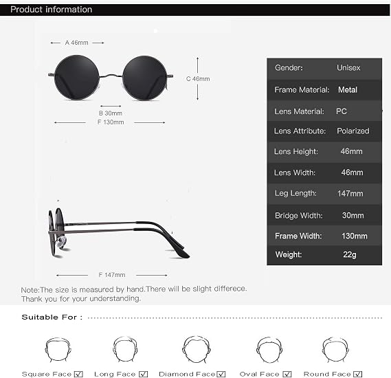 SORVINO Retro Round Sunglasses