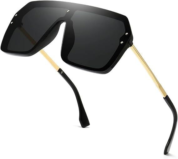 BOJOD Oversized Rimless Sunglasses